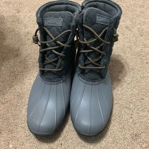 Grey Duck boots